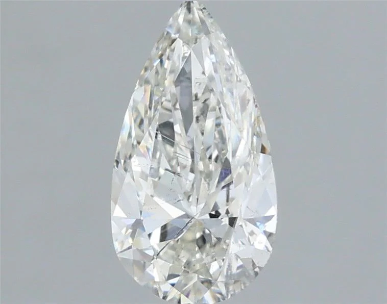 0.90 ct. H/SI2 Pear Diamond