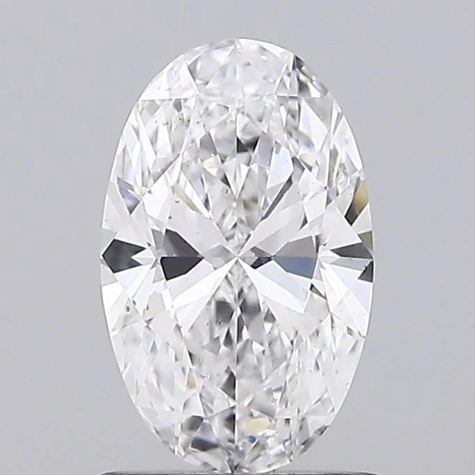 0.91 ct. D/VS2 Oval Lab Grown Diamond