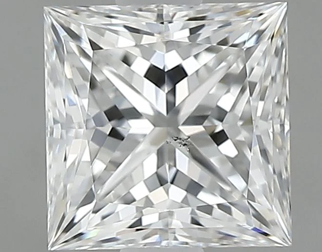 0.91 ct. E/SI1 Princess Diamond