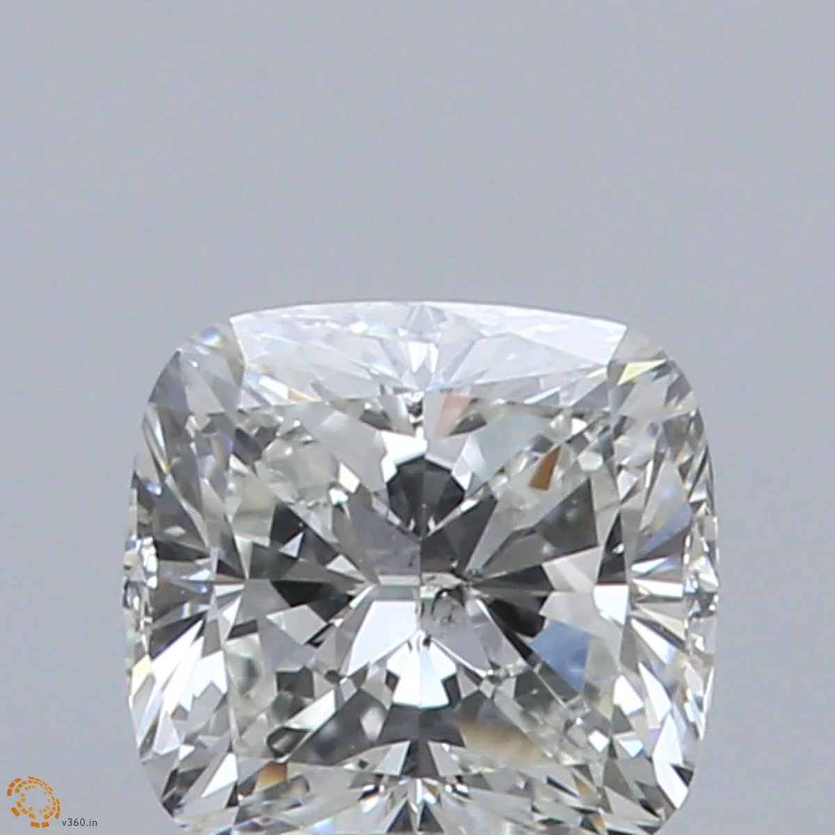 0.91 ct. H/SI1 Cushion Brilliant Diamond