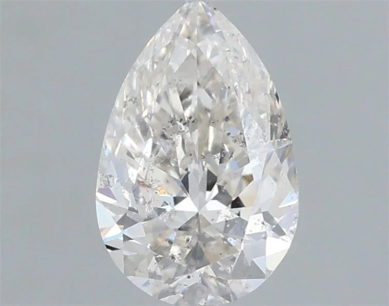 0.91 ct. H/SI2 Pear Diamond