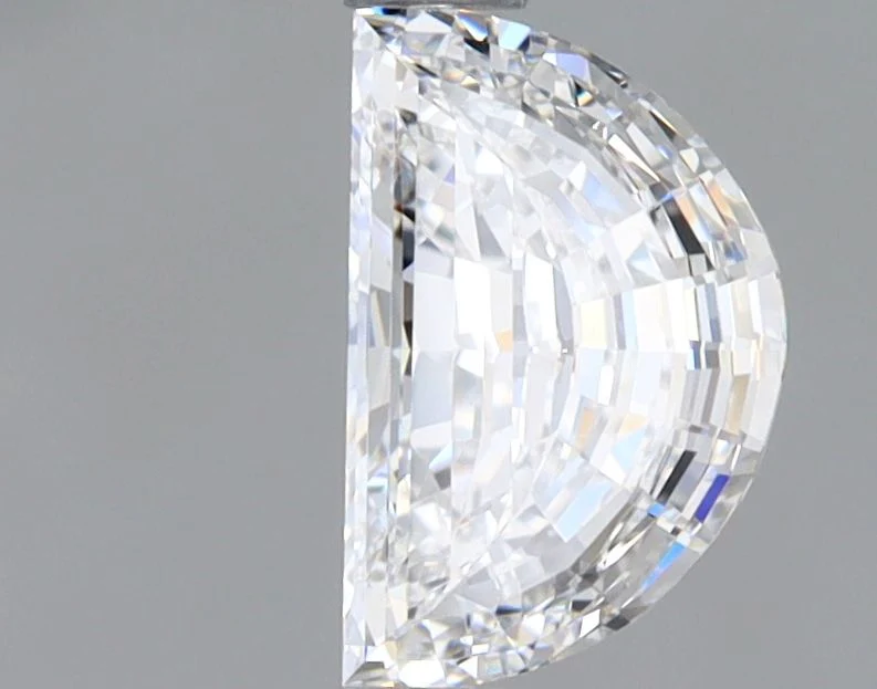 0.92 ct. D/VVS2 Half Moon Diamond