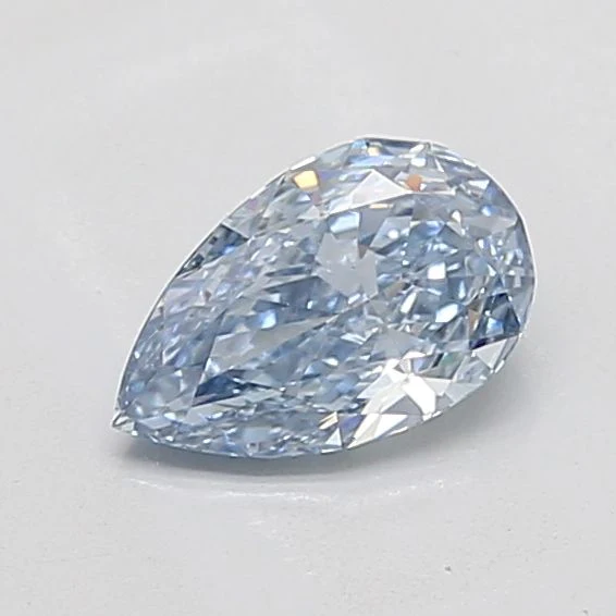 0.92 ct. Fancy Intense Blue/VVS2 Pear Lab Grown Diamond