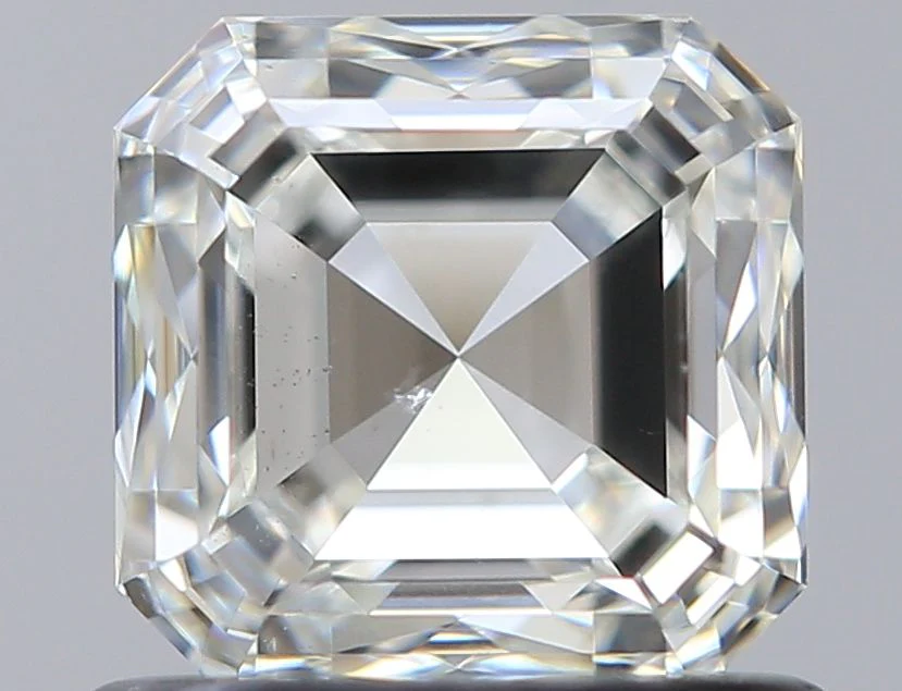 0.93 ct. J/SI1 Asscher Diamond