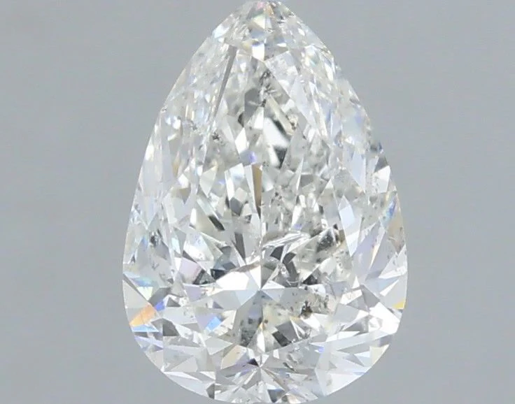 0.96 ct. G/SI2 Pear Diamond