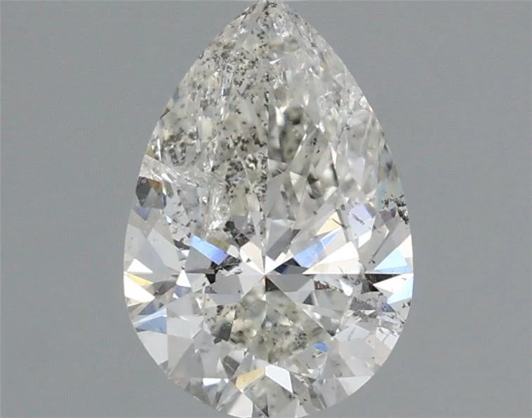 0.97 ct. H/I1 Pear Diamond