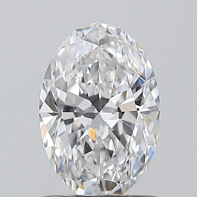 1.00 ct. D/VS2 Oval Diamond