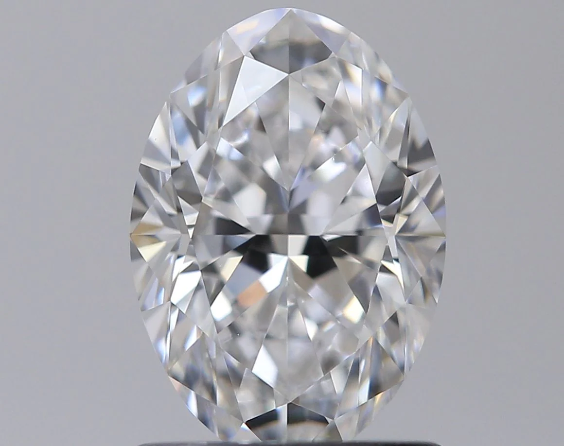 1.00 ct. D/VVS1 Oval Diamond