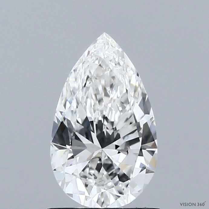 1.00 ct. E/VVS2 Pear Lab Grown Diamond