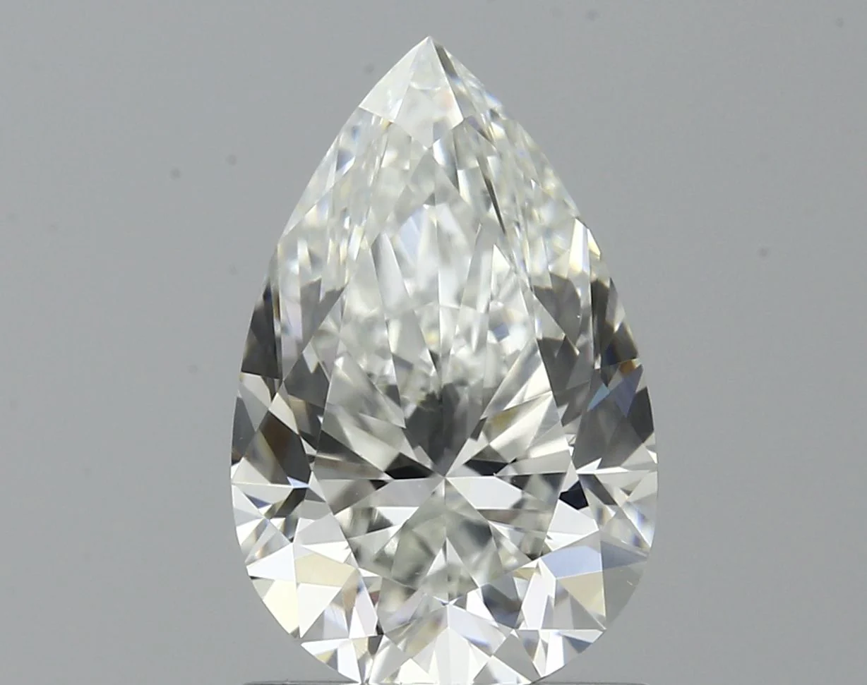 1.00 ct. F/SI1 Pear Diamond