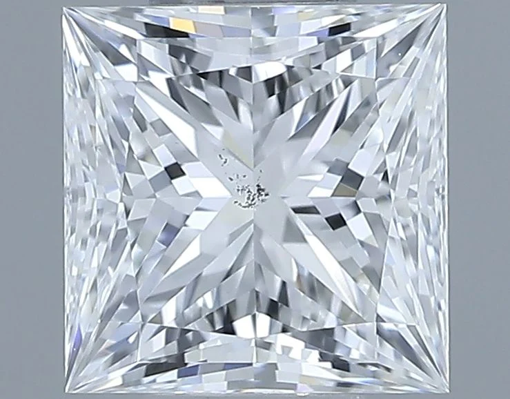 1.00 ct. F/SI1 Princess Diamond