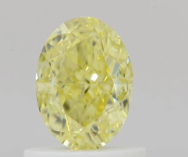 1.00 ct. Fancy Intense Yellow/SI1 Oval Diamond