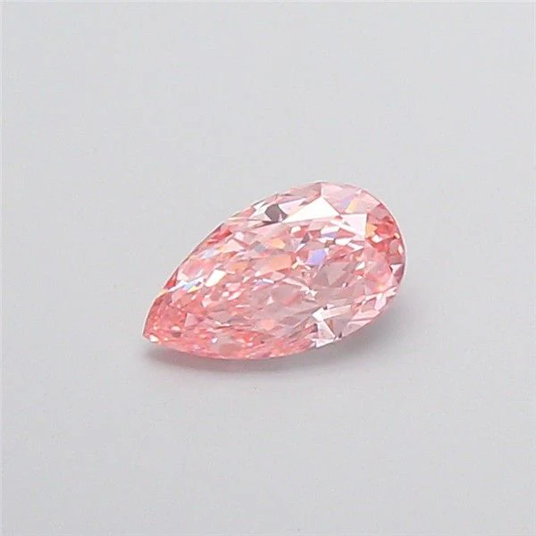 1.00 ct. Fancy Vivid Pink/VS2 Pear Lab Grown Diamond - Image 2