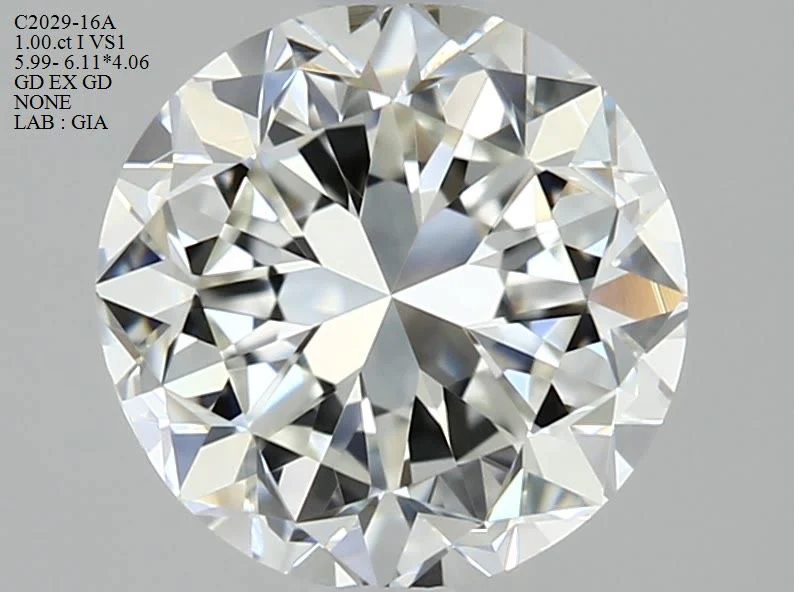 1.00 ct. I/VS1 Round Diamond