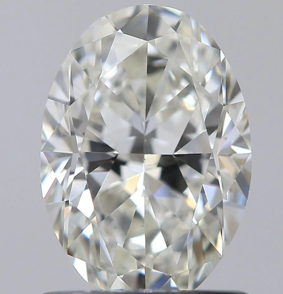 1.00 ct. J/VS1 Oval Diamond