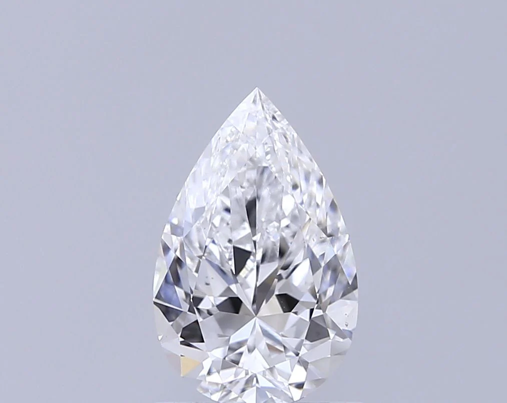 1.01 ct. D/SI1 Pear Diamond