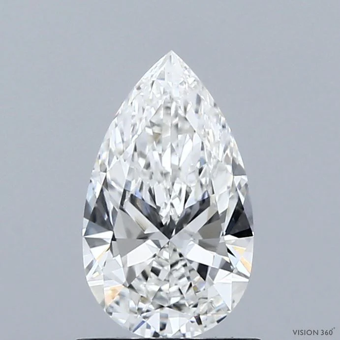 1.01 ct. E/VS2 Pear Lab Grown Diamond