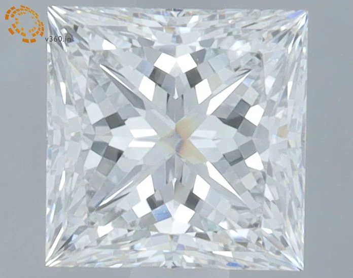 1.01 ct. E/VVS2 Princess Lab Grown Diamond