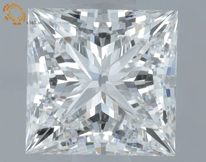 1.01 ct. E/VVS2 Princess Lab Grown Diamond