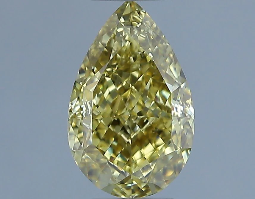 1.01 ct. Fancy Brown Yellow/SI1 Pear Diamond