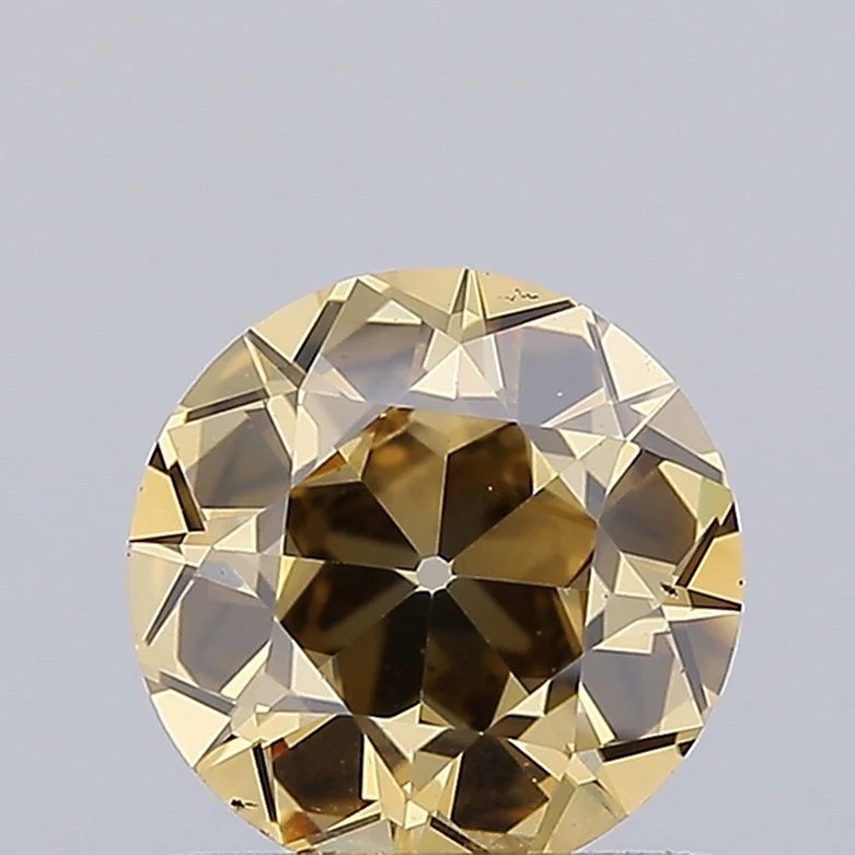 1.01 ct. Fancy Champagne/VS1 Old Miner Lab Grown Diamond
