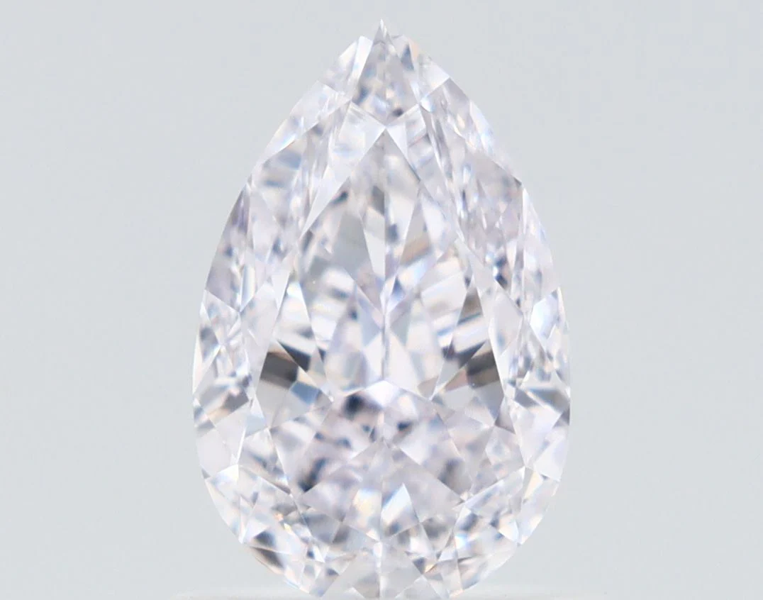 1.01 ct. Fancy Faint Pink/VS1 Pear Diamond