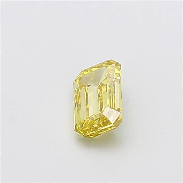 1.01 ct. Fancy Intense Yellow/VS1 Emerald Lab Grown Diamond