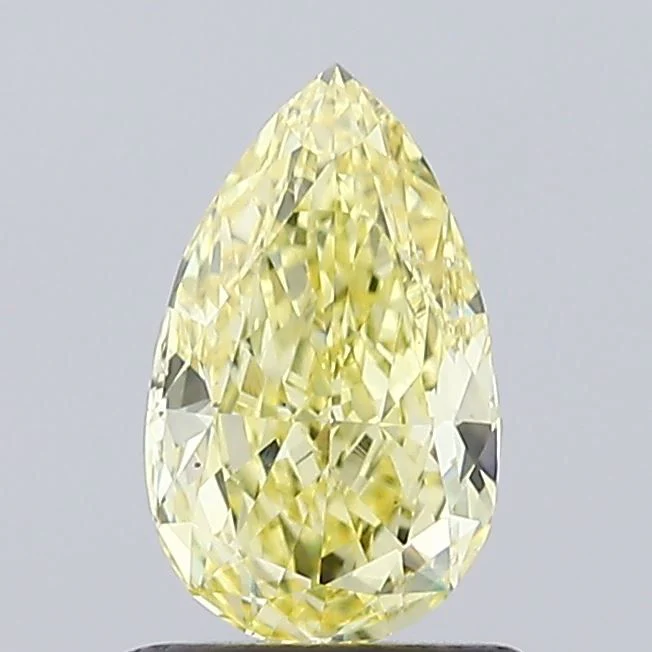 1.01 ct. Fancy Intense Yellow/VS1 Pear Lab Grown Diamond