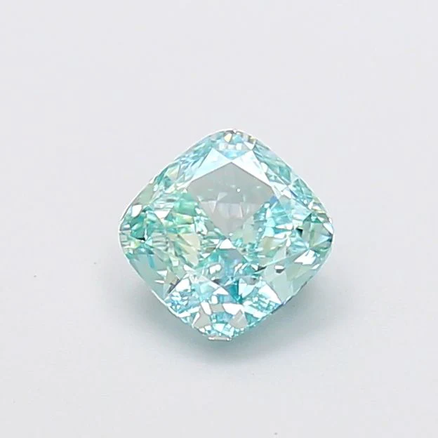 1.01 ct. Fancy Vivid Blue/VVS1 Cushion Modified Lab Grown Diamond - Image 2