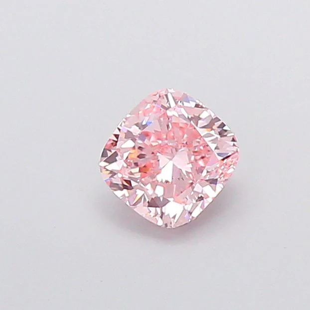 1.01 ct. Fancy Vivid Pink/VS2 Cushion Modified Lab Grown Diamond