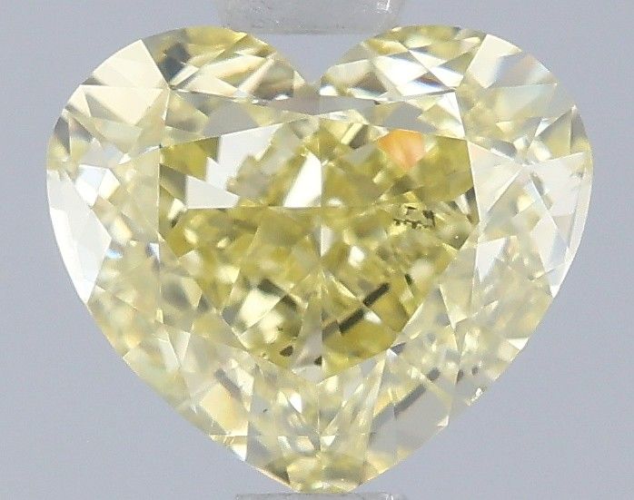 1.01 ct. Fancy Yellow/SI1 Heart Diamond