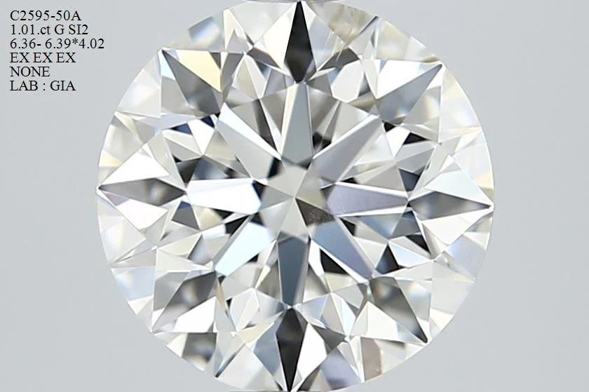 1.01 ct. G/SI2 Round Diamond