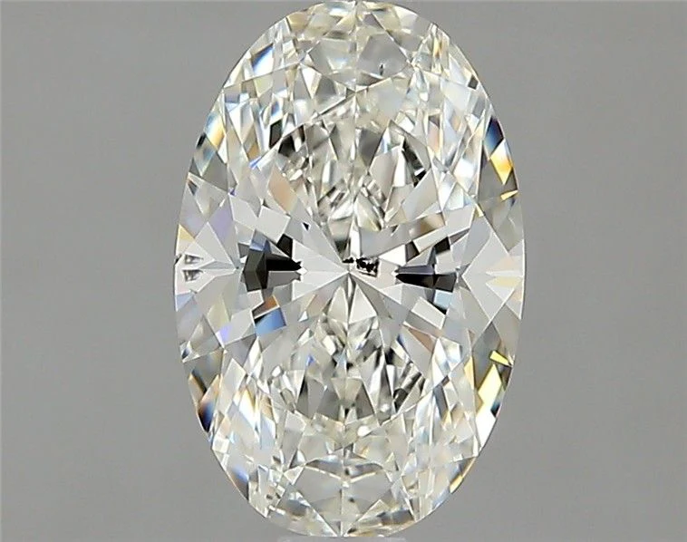 1.01 ct. H/SI2 Oval Diamond