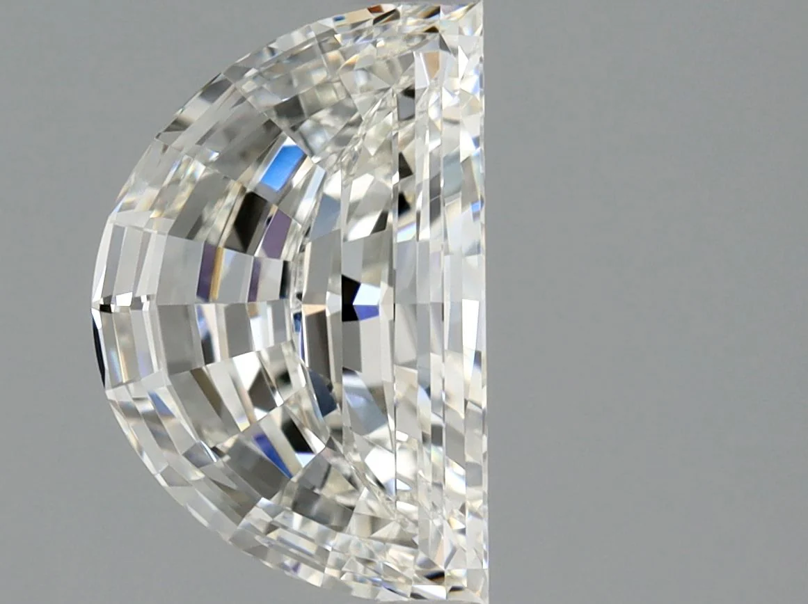 1.01 ct. H/VVS2 Half Moon Diamond