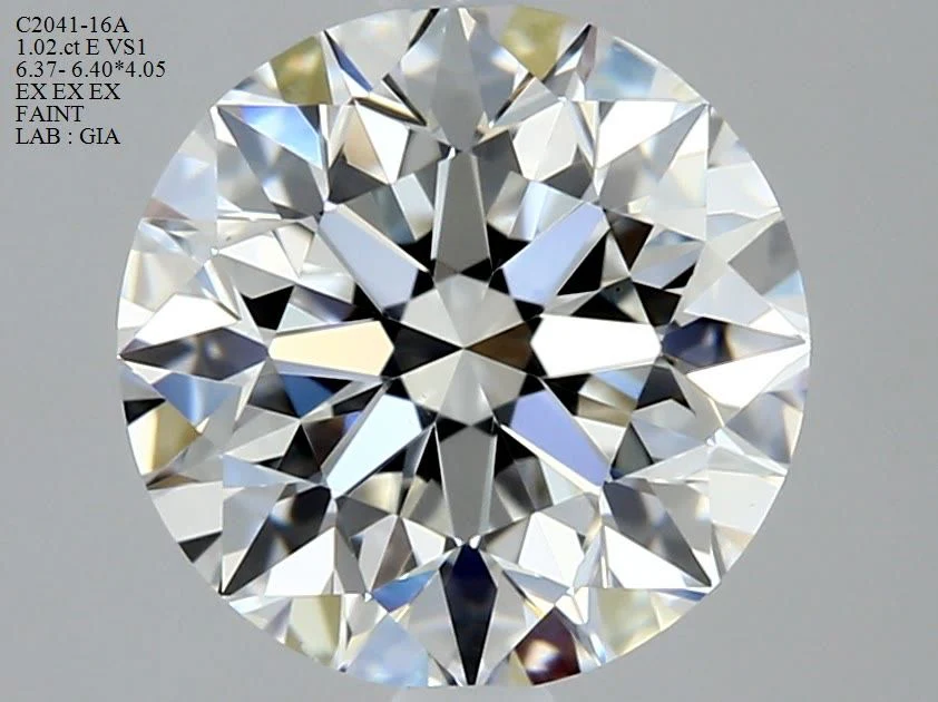 1.02 ct. E/VS1 Round Diamond