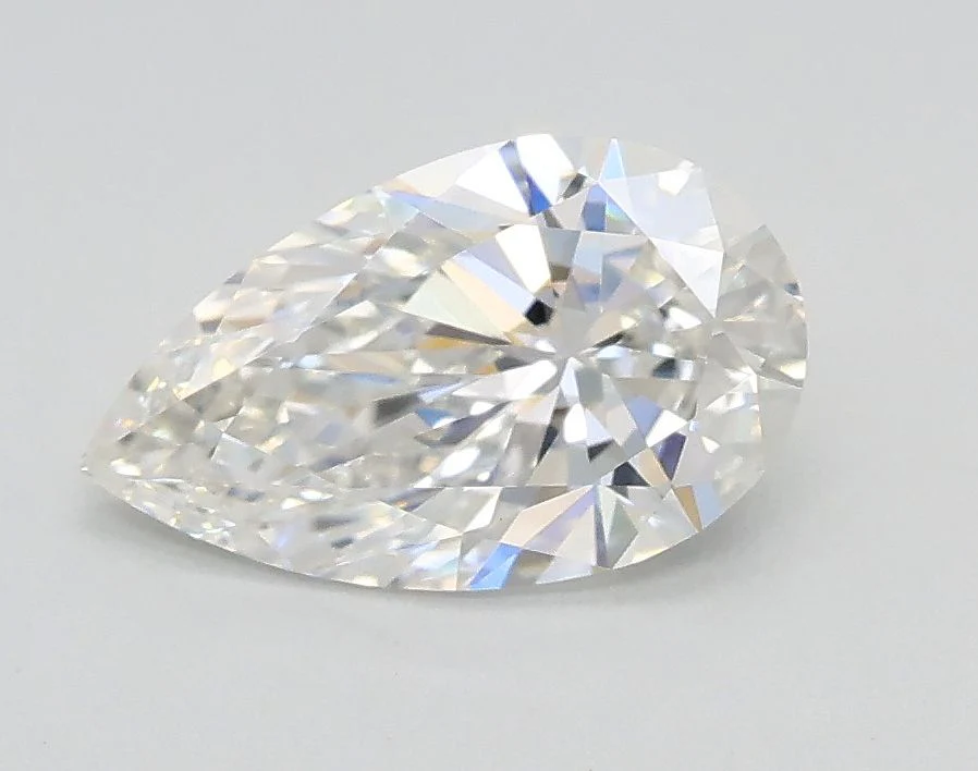 1.02 ct. F/VVS2 Pear Lab Grown Diamond - Image 2