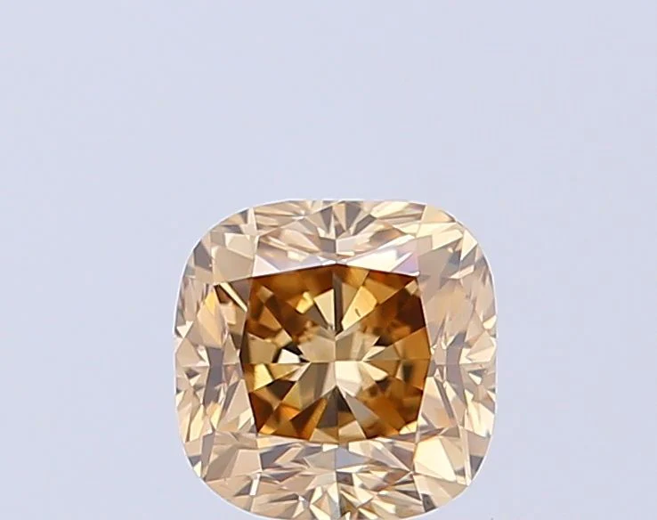 1.02 ct. Fancy Brown/VS1 Cushion Brilliant Diamond