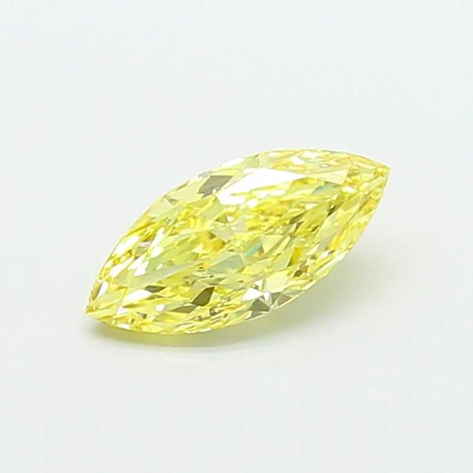 1.02 ct. Fancy Intense Yellow/VS1 Marquise Lab Grown Diamond