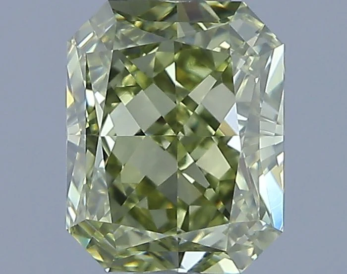 1.02 ct. Fancy Yellow/VS1 Radiant Diamond