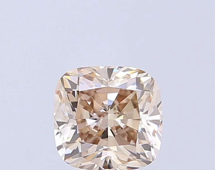 1.03 ct. Fancy Brown/VVS2 Cushion Brilliant Diamond
