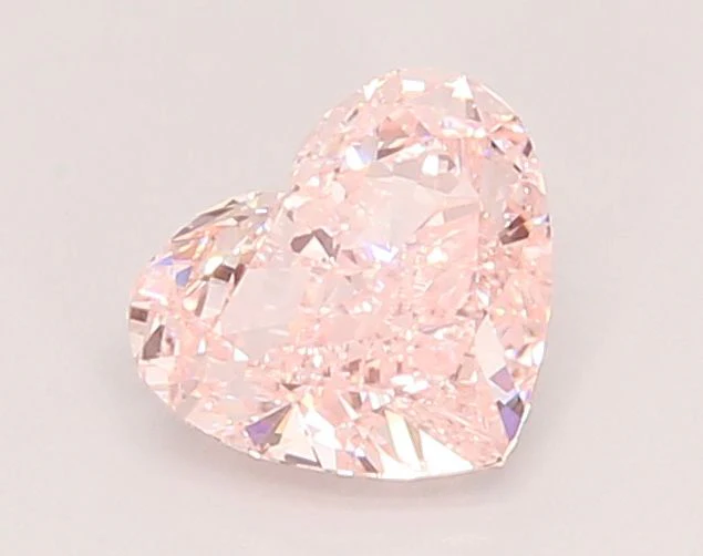 1.03 ct. Fancy Intense Pink/VVS2 Heart Lab Grown Diamond