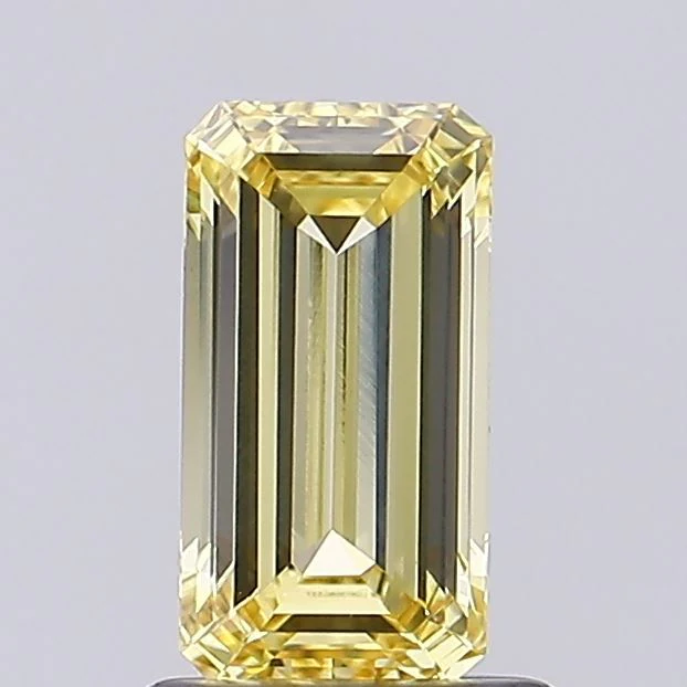 1.03 ct. Fancy Intense Yellow/VS1 Emerald Lab Grown Diamond