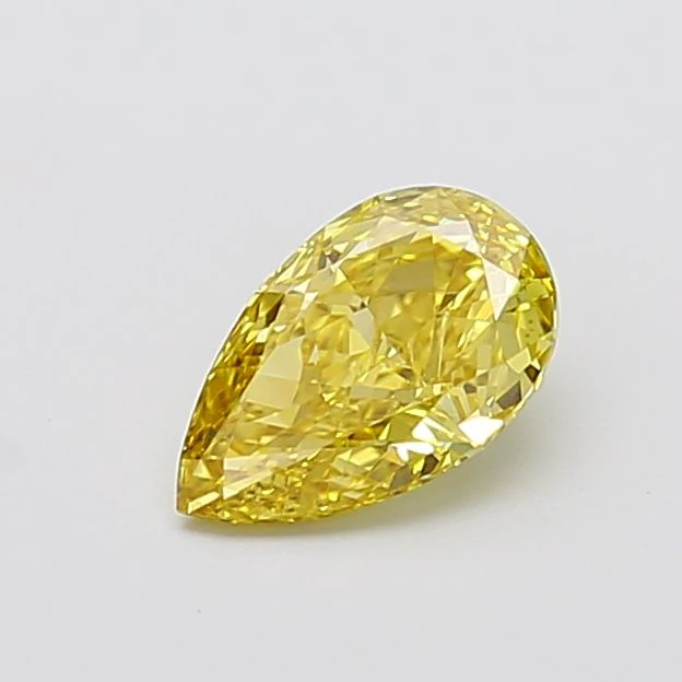 1.03 ct. Fancy Intense Yellow/VS1 Pear Lab Grown Diamond