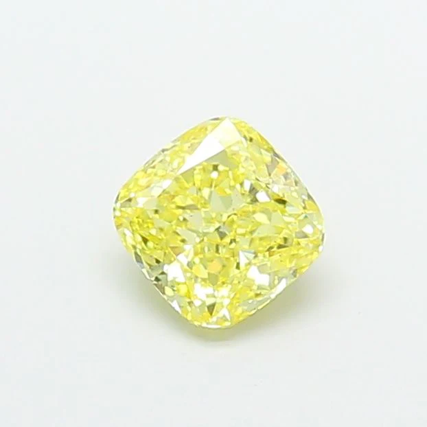 1.03 ct. Fancy Intense Yellow/VS2 Cushion Modified Lab Grown Diamond