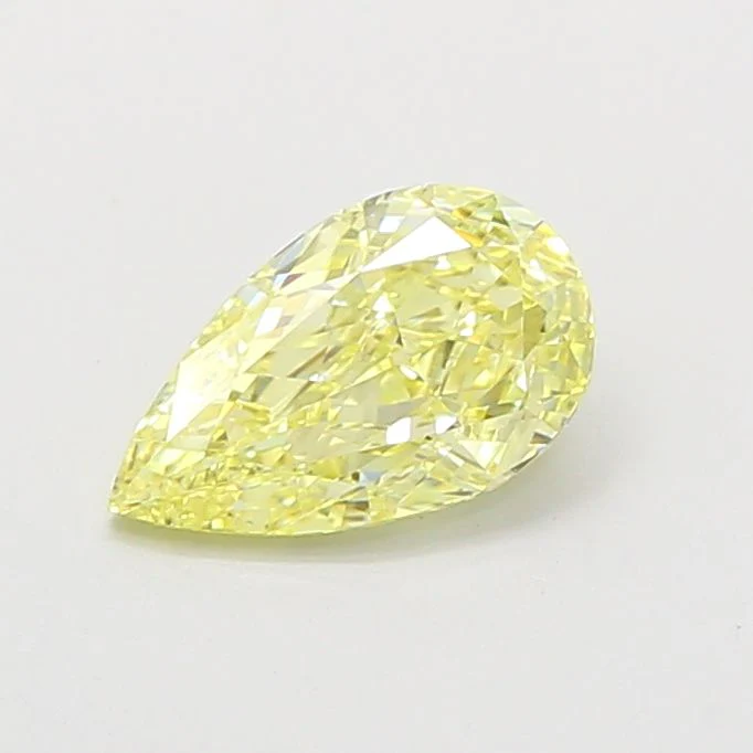 1.03 ct. Fancy Intense Yellow/VVS2 Pear Lab Grown Diamond