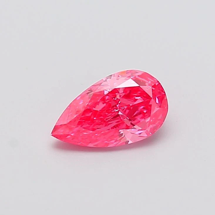 1.03 ct. Fancy Vivid Pink/VVS2 Pear Lab Grown Diamond