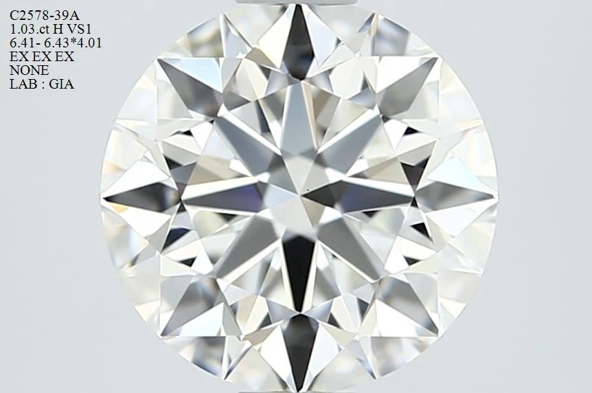 1.03 ct. H/VS1 Round Diamond