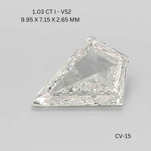1.03 ct. I/VS2 Kite Diamond