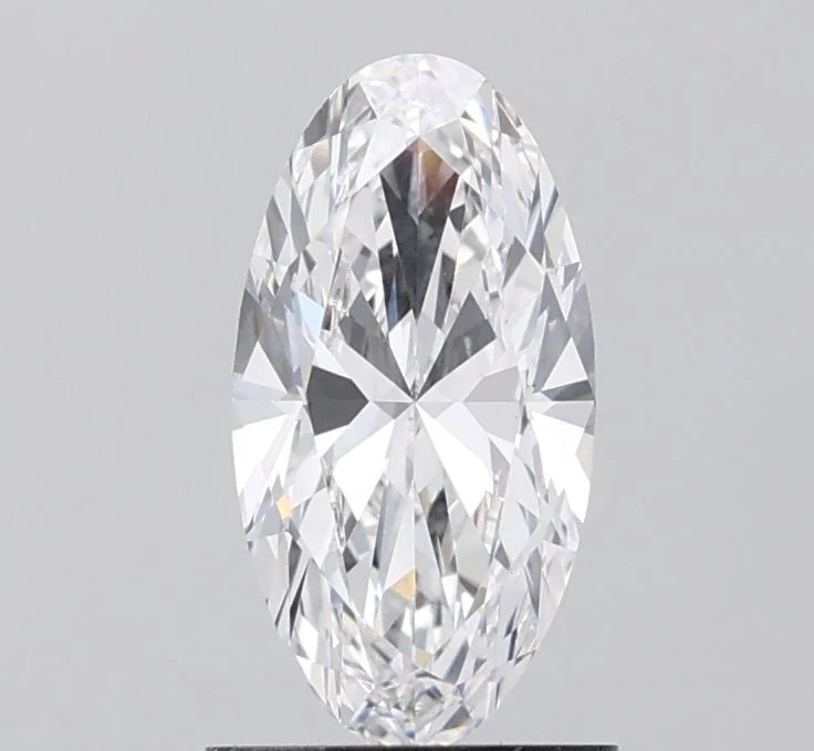 1.04 ct. D/VVS2 Oval Lab Grown Diamond - Image 2