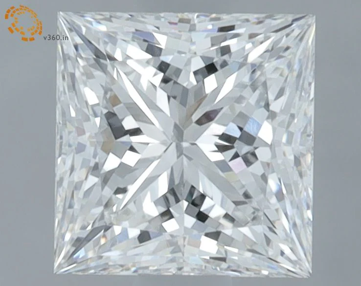 1.04 ct. D/VVS2 Princess Lab Grown Diamond
